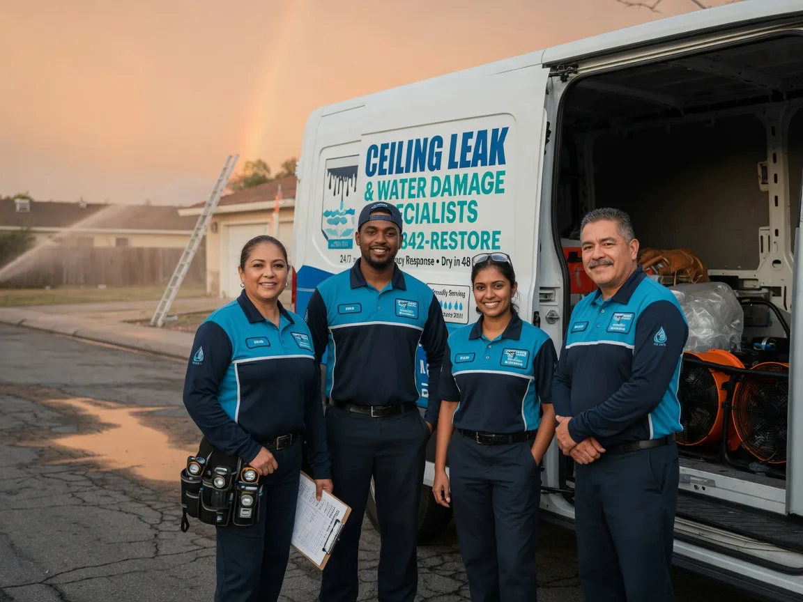 Ceiling Leak Cleanup company in Crossville, IL